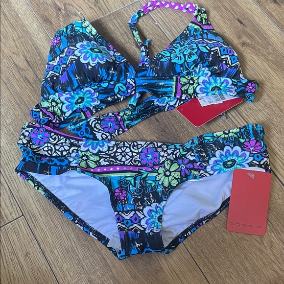 Other - Colorful Floral Bikini Set 3/$80